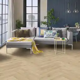 Costco Golden Select Verona Herringbone AC Laminate Flooring Planks - 1.179 m² Per Pack offer