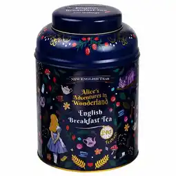 Costco New English Teas Alice in Wonderland English Breakfast Tea Caddy, 240 Pack offer