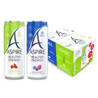 Costco Aspire Strawberry & Watermelon & Mixed Berry, 12 x 330ml offer