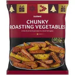 Iceland Iceland Chunky Roasting Vegetables 750g offer