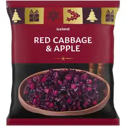 Iceland Iceland Red Cabbage & Apple 500g offer