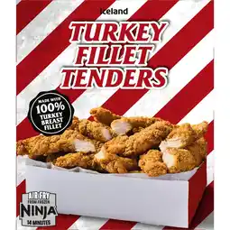 Iceland Iceland Turkey Fillet Tenders 360g offer