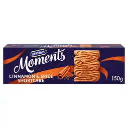 Iceland McVitie's Moments Cinnamon & Spice Shortcake 150g offer