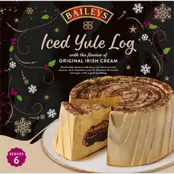 Iceland Baileys Iced Yule Log 595g offer