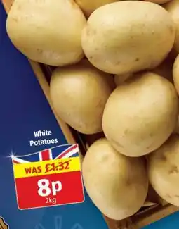 Aldi White Potatoes offer