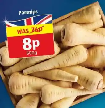 Aldi Parsnips offer
