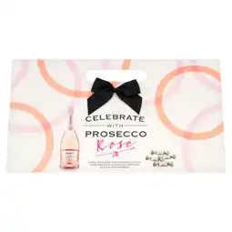 Iceland Canti Prosecco Rose Handbag with Chocolates 75cl offer