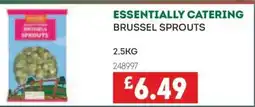 Bestway ESSENTIALLY CATERING Brussel sprouts offer