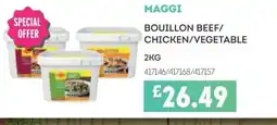 Bestway MAGGI Bouillon beef/ chicken/vegetable offer