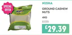 Bestway NISHA Ground cashew nuts offer
