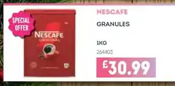Bestway NESCAFE Granules offer