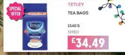 Bestway TETLEY Tea bags offer