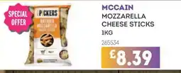Bestway MCCAIN Mozzarella cheese sticks offer