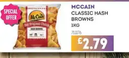 Bestway MCCAIN Classic hash browns offer