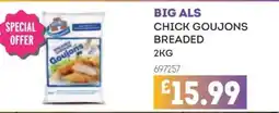 Bestway BIG ALS Chick goujons breaded offer