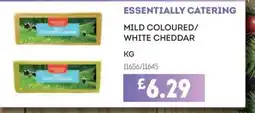 Bestway ESSENTIALLY CATERING Mild coloured/ white cheddar offer