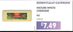 Bestway ESSENTIALLY CATERING Mature white cheddar offer
