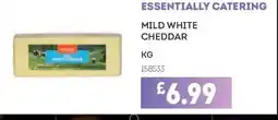 Bestway ESSENTIALLY CATERING Mild white cheddar offer