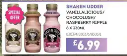 Bestway SHAKEN UDDER Vanillalicious/ chocolush/ raspberry ripple offer