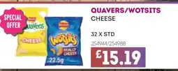 Bestway QUAVERS/WOTSITS Cheese offer