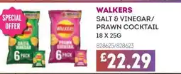 Bestway WALKERS Salt & vinegar/ prawn cocktail offer