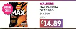 Bestway WALKERS Max paprika grab bag offer