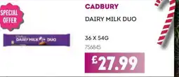 Bestway CADBURY Dairy milk duo offer
