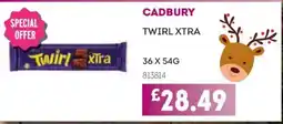 Bestway CADBURY Twirl xtra offer