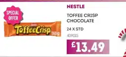 Bestway NESTLE Toffee crisp chocolate offer