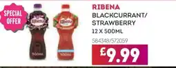 Bestway RIBENA Blackcurrant/ strawberry offer