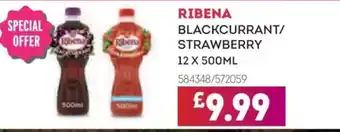 Bestway RIBENA Blackcurrant/ strawberry offer