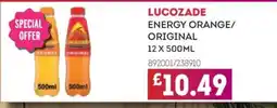 Bestway LUCOZADE Energy orange/ original offer