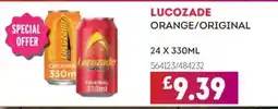 Bestway LUCOZADE Orange/original offer