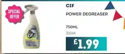 Bestway CIF Power degreaser offer