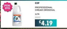 Bestway CIF Professional cream original offer