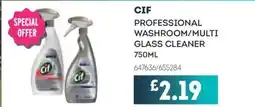 Bestway CIF Professional washroom/multi glass cleaner offer
