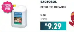 Bestway BACTOSOL Beerline cleaner offer