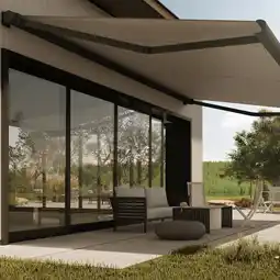 Costco Olympus Awnings Aphrodite Outdoor Patio Awning up to 2.5m Projection, Fully Installed offer