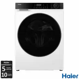 Costco Haier HWD120-BP14357U1, 12kg/8kg Washer Dryer, D Rated in White offer