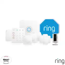 Costco Ring 12pc Alarm Starter Kit Including Outdoor Siren with Indoor Camera offer