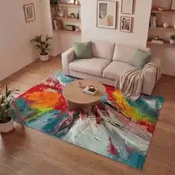 Costco Art Spark Multicolour Rug in 2 Sizes offer