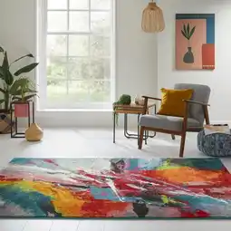 Costco Art Spark Multicolour Rug in 2 Sizes offer