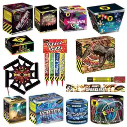 Costco Black Cat All Night Party Fireworks Display Kit offer