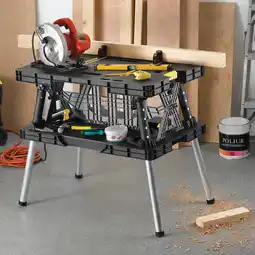 Costco Keter Folding Worktable with Clamps offer