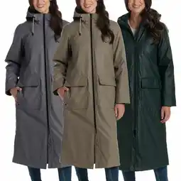 Costco Weatherproof Ladies Long Slicker Jacket offer