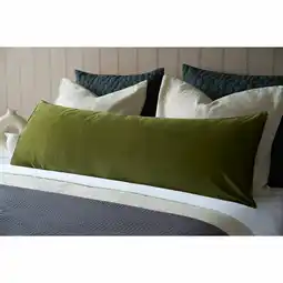 Costco Belledorm Velvet Long Bolster Cushion in 4 Colours, 43 x 120 cm offer