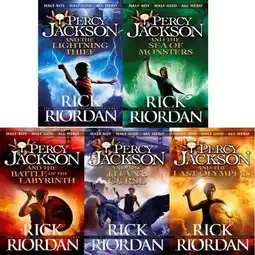 Costco Percy Jackson x5 Book Collection, Rick Riordan offer
