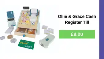 Ollie & Grace Cash Register Till