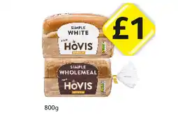 Londis Hovis Simple White, Wholemeal offer