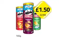 Londis Pringles Original, Texas BBQ Sauce, Sour Cream & Onion offer